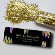 Berufliche moderne Glitzer-Haarfahnen kehren zurüc