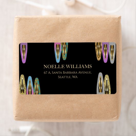 Berufliche moderne Glitzer-Haarfallen-Versand (Insitu)