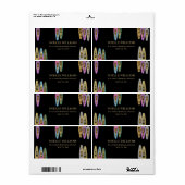 Berufliche moderne Glitzer-Haarfallen-Versand (Vorne)