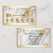 Berufliche moderne Goldrahmen-Graue Loyalität Visitenkarte (Vorne/Hinten)