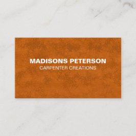 berufliche moderne Holzschnitzerei Visitenkarte