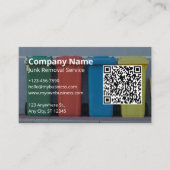 Berufliche moderne Junk-Entfernung Visitenkarte (Vorderseite)