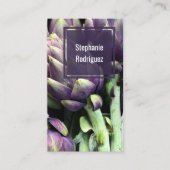 Berufliche moderne Lebensmittel Visitenkarte (Vorderseite)