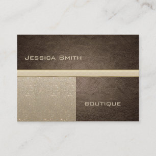 Berufliche, moderne Luxus-Glitterie Visitenkarte
