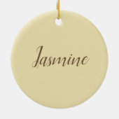 Berufliche, moderne Minimalistische Pastellfarbe Keramik Ornament (Hinten)