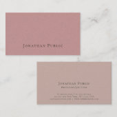 Berufliche moderne Perle Visitenkarte (Vorne/Hinten)