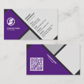 Berufliche moderne Personalisierte Visitenkarte (Vorne/Hinten)