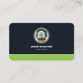 Berufliche moderne Personalisierte Visitenkarte (Vorderseite)