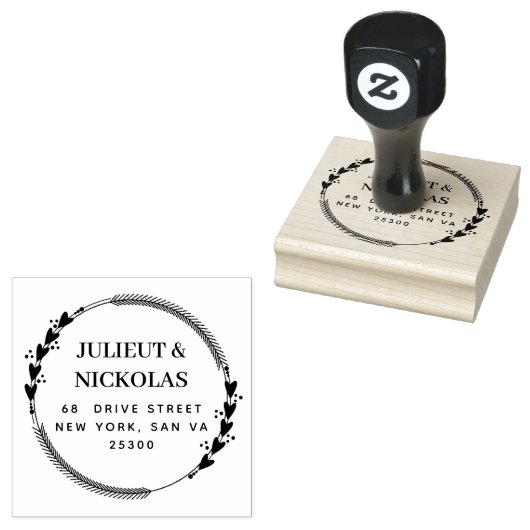 Berufliche moderne Schrift Gummistempel (Stempel)