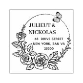 Berufliche moderne Schrift Gummistempel (Prägung)