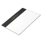 Berufliche moderne Schrift Notizblock (angewinkelt)