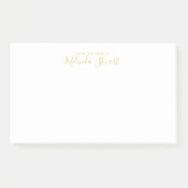 Berufliche moderne Schrift Post-it Klebezettel (Vorderseite)