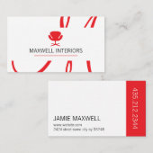 Berufliche moderne Visitenkarte (Vorne/Hinten)