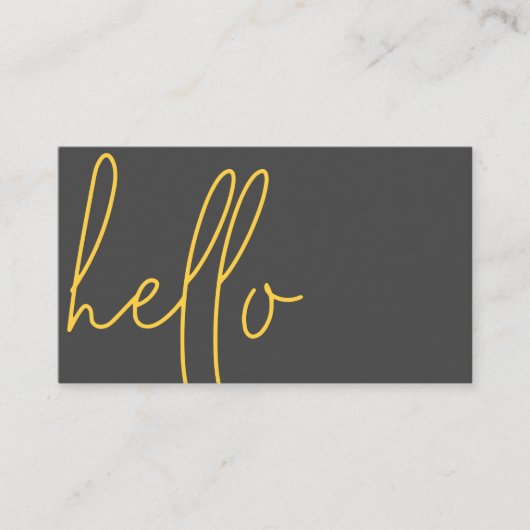 Berufliche moderne Visitenkarte (Vorderseite)