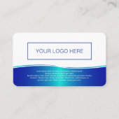 Berufliche moderne Visitenkarte (Vorderseite)