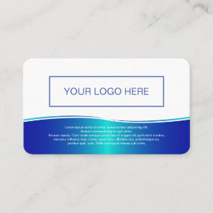 Berufliche moderne Visitenkarte