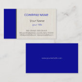 berufliche Moderne Visitenkarte (Vorne/Hinten)