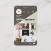 Berufliche, moderne Visitenkarten | Benutzerdefini Visitenkarte (Vorderseite)