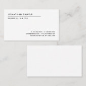 Berufliche, moderne Vorlage Visitenkarte (Vorne/Hinten)