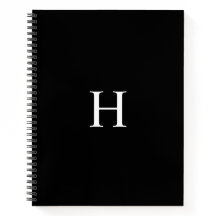 Berufliche Monogramm Schwarz/Weiß