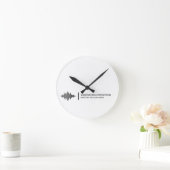 Berufliche Musikeruhr Runde Wanduhr (Zuhause)