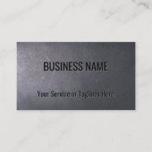 Berufliche mutige Text-Dunkelheits-Beschaffenheit Visitenkarte (Vorderseite)