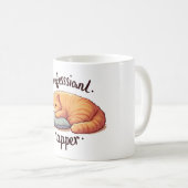 Berufliche Napper Cat Tasse Niedlich Lazy Cat Kaff (VorderseiteRechts)