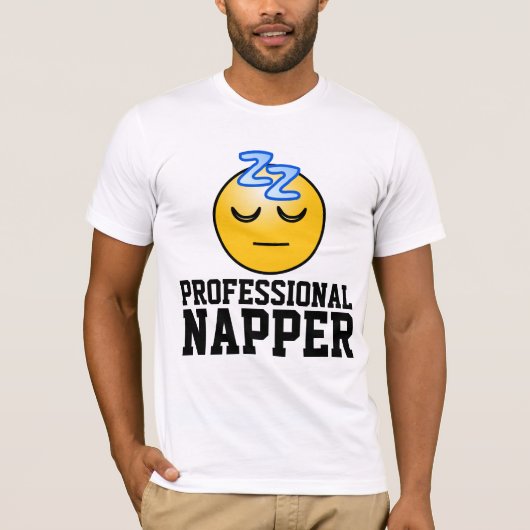 BERUFLICHE NAPPER lustige T - SHIRT (Vorderseite)