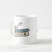 Berufliche Napper Tasse - Niedlicher Cartoon Bär (Vorderseite Links)