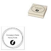 Berufliche Notar-Briefmarke Gummistempel (Stempel)