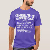 Berufliche Noun-Definition Cool sarkastisch T-Shirt (Vorderseite)