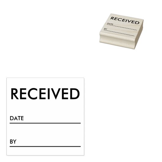 Berufliche Office-Briefmarke Gummistempel (Stempel)