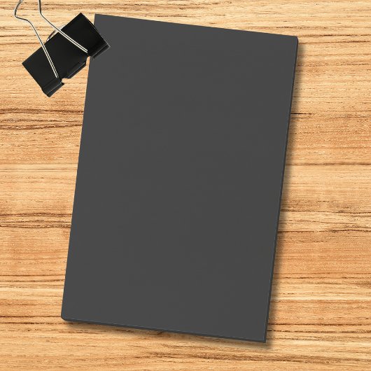 Berufliche Onyx Schwarz | Klassisches Elegant Post-it Klebezettel