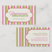 Berufliche Organisator-Geschäfts-Karten Visitenkarte (Vorne/Hinten)