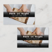 Berufliche Paketversanddienste Visitenkarte (Vorne/Hinten)