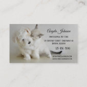 Berufliche Päpferkarte Visitenkarte (Rückseite)