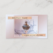 Berufliche Parfüm-Duft-Salon-Visitenkarte Visitenkarte (Vorderseite)