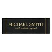 Berufliche Personalisierte Name-Markierung für Sch Namenschild (Vorderseite)