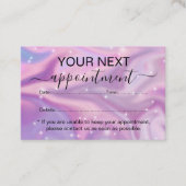 Berufliche Personalkarte für das Unternehmen Terminkarte (Vorderseite)