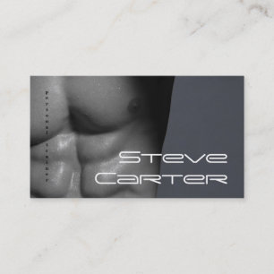 berufliche persönliche Trainer-/Bodybuilder-Karte Visitenkarte