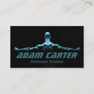 Berufliche persönliche Trainer-/Bodybuilder-Karte Visitenkarte