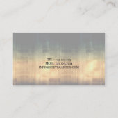 berufliche persönliche Trainer-/Bodybuilder-Karte Visitenkarte (Rückseite)