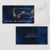 berufliche persönliche Trainer-/Bodybuilder-Karte Visitenkarte (Vorne/Hinten)