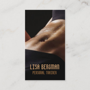 Berufliche persönliche Trainer-/Fitness-Karte Visitenkarte