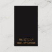 Berufliche persönliche Trainer-/Fitness-Karte Visitenkarte (Rückseite)