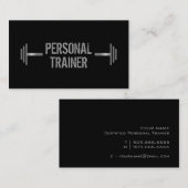 Berufliche persönliche Trainer-Geschäfts-Karte Visitenkarte (Vorne/Hinten)