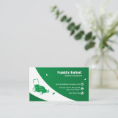 Berufliche Pflege und Landschaftsgestaltung von we Visitenkarte (Stehend Vorderseite)