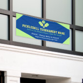 Berufliche Pickleball-Event-Signatur Banner (Äußeres Gebäude)