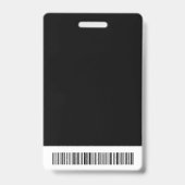 Berufliche Presseausweis Ausweis (Rückseite)