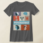 Berufliche Psychiatristin Iconic entwickelt T-Shirt (Ablage )